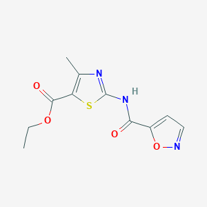 Ethyl 2-(isoxazole-5-carboxamido)-4-methylthiazole-5-carboxylate