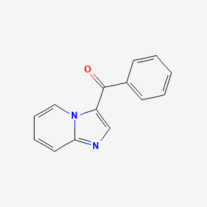 molecular formula C14H10N2O B3012064 Imidazo[1,2-a]pyridin-3-yl(phenyl)methanone CAS No. 210035-02-2
