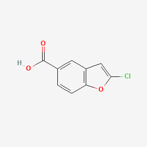 2-Chlorobenzofuran-5-carboxylic acid