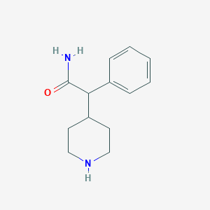 2-Phenyl-2-(piperidin-4-yl)acetamide