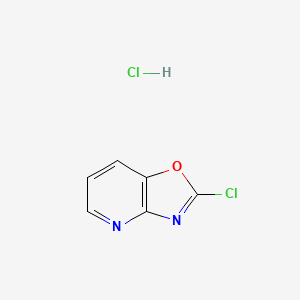 B3012212 2-Chlorooxazolo[4,5-b]pyridine monohydrochloride CAS No. 1807542-92-2; 325976-45-2