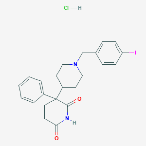 molecular formula C23H26ClIN2O2 B3012272 mAChR-IN-1 (hydrochloride) CAS No. 119391-73-0