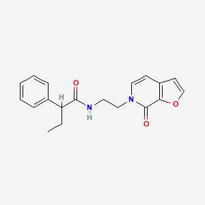 N-(2-(7-oxofuro[2,3-c]pyridin-6(7H)-yl)ethyl)-2-phenylbutanamide
