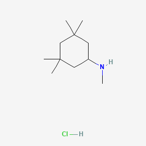 N,3,3,5,5-pentamethylcyclohexan-1-amine hydrochloride