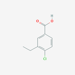 molecular formula C9H9ClO2 B3012326 4-氯-3-乙基苯甲酸 CAS No. 42044-90-6