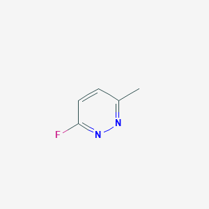 molecular formula C5H5FN2 B3012357 3-Fluoro-6-methylpyridazine CAS No. 65202-56-4