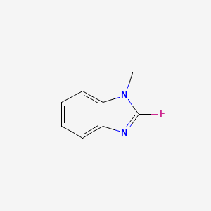 molecular formula C8H7FN2 B3012472 2-Fluoro-1-methyl-1H-benzo[d]imidazole CAS No. 2172266-67-8