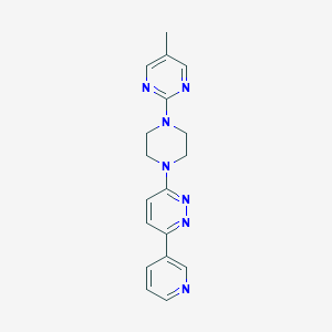 3-[4-(5-Methylpyrimidin-2-yl)piperazin-1-yl]-6-pyridin-3-ylpyridazine