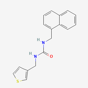 1-(Naphthalen-1-ylmethyl)-3-(thiophen-3-ylmethyl)urea