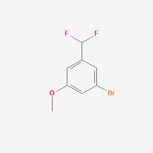 1-Bromo-3-(difluoromethyl)-5-methoxybenzene
