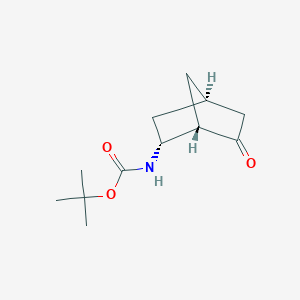 Tert-butyl N-[(1S,2R,4R)-6-oxo-2-bicyclo[2.2.1]heptanyl]carbamate