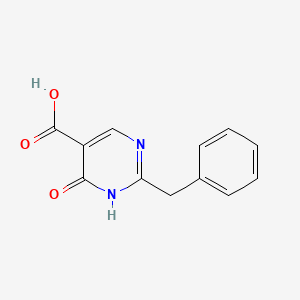 2-Benzyl-6-oxo-1,6-dihydropyrimidine-5-carboxylic acid