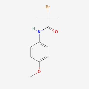 2-Bromo-N-(4-methoxyphenyl)-2-methylpropanamide