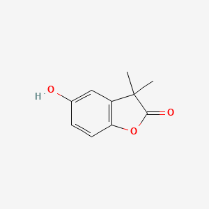 5-Hydroxy-3,3-dimethyl-2,3-dihydro-1-benzofuran-2-one