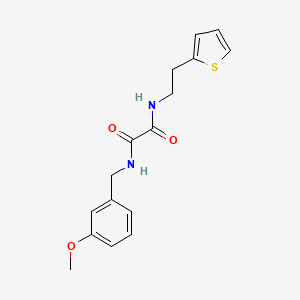 N1-(3-methoxybenzyl)-N2-(2-(thiophen-2-yl)ethyl)oxalamide