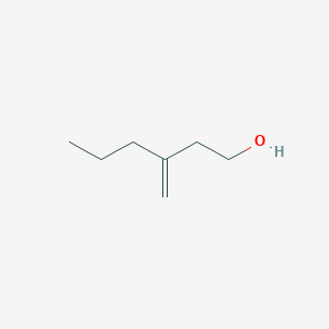 molecular formula C7H14O B3012774 1-Hexanol, 3-methylene- CAS No. 1803-71-0