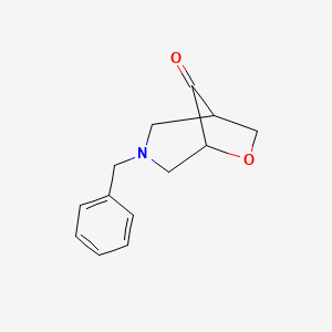 3-Benzyl-6-oxa-3-azabicyclo[3.2.1]octan-8-one