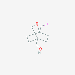 [1-(Iodomethyl)-2-oxabicyclo[2.2.2]octan-4-yl]methanol