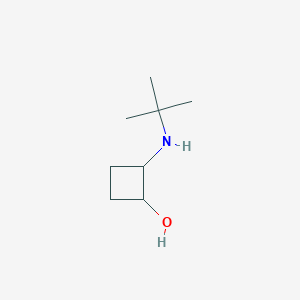 2-(Tert-butylamino)cyclobutan-1-ol