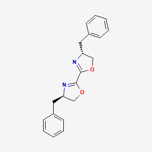 molecular formula C20H20N2O2 B3012936 2,2'-双[(4R)-4-苄基-2-噁唑啉] CAS No. 141362-76-7