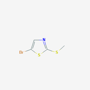 Thiazole, 5-bromo-2-(methylthio)-