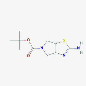 Tert-butyl 2-amino-4,6-dihydro-5h-pyrrolo[3,4-d]thiazole-5-carboxylate