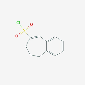 6,7-Dihydro-5H-benzo[7]annulene-8-sulfonyl chloride