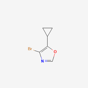4-Bromo-5-cyclopropyl-1,3-oxazole