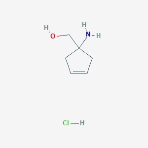 (1-Amino-3-cyclopenten-1-yl)methanol hydrochloride