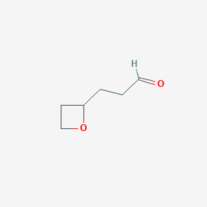 3-(Oxetan-2-yl)propanal