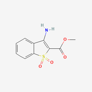 Methyl 3-amino-1-benzothiophene-2-carboxylate 1,1-dioxide