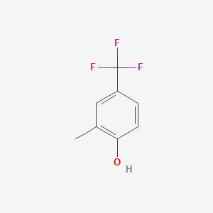 molecular formula C8H7F3O B3013198 2-甲基-4-(三氟甲基)苯酚 CAS No. 77227-90-8