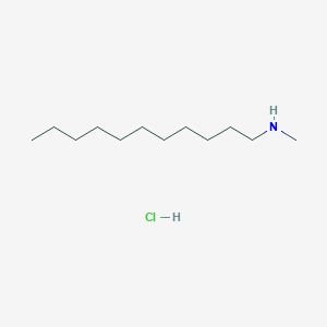 molecular formula C12H28ClN B3013339 Methyl(undecyl)amine hydrochloride CAS No. 100543-05-3