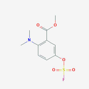 Methyl 2-(dimethylamino)-5-fluorosulfonyloxybenzoate