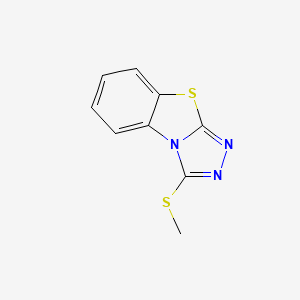 1-Methylsulfanyl-[1,2,4]triazolo[3,4-b][1,3]benzothiazole