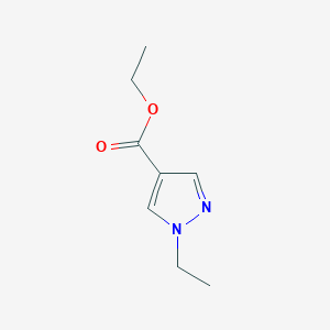 molecular formula C8H12N2O2 B3013501 Ethyl 1-Ethylpyrazole-4-carboxylate CAS No. 447401-91-4