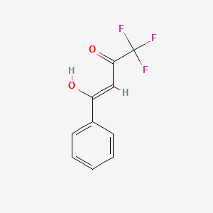 molecular formula C10H7F3O2 B3013710 (Z)-1,1,1-trifluoro-4-hydroxy-4-phenylbut-3-en-2-one CAS No. 41463-86-9