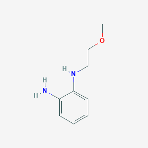 molecular formula C9H14N2O B3013794 N1-(2-Methoxyethyl)benzene-1,2-diamine CAS No. 56436-25-0