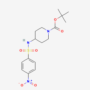 tert-Butyl 4-(4-nitrophenylsulfonamido)piperidine-1-carboxylate