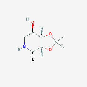 B030139 (3aR,4S,7R,7aS)-Hexahydro-2,2,4-trimethyl-1,3-dioxolo[4,5-c]pyridin-7-ol CAS No. 122194-06-3