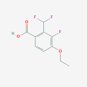 B3013907 2-(Difluoromethyl)-4-ethoxy-3-fluorobenzoic acid CAS No. 2248286-10-2