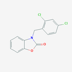 molecular formula C14H9Cl2NO2 B301395 3-(2,4-dichlorobenzyl)-1,3-benzoxazol-2(3H)-one 