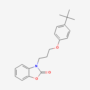3-(3-(4-(tert-butyl)phenoxy)propyl)benzo[d]oxazol-2(3H)-one