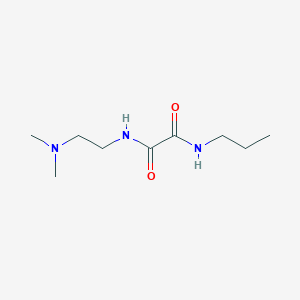 molecular formula C9H19N3O2 B3014089 N1-(2-(dimethylamino)ethyl)-N2-propyloxalamide CAS No. 1206991-97-0