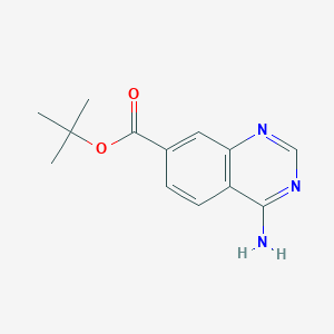 Tert-butyl 4-aminoquinazoline-7-carboxylate