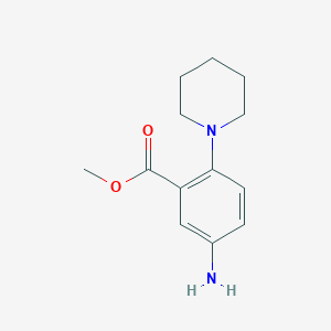 Methyl 5-amino-2-(piperidin-1-yl)benzoate