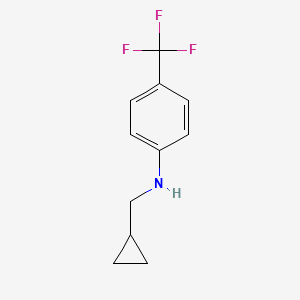 N-(cyclopropylmethyl)-4-(trifluoromethyl)aniline