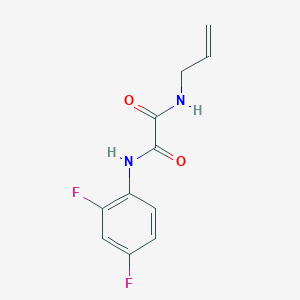 molecular formula C11H10F2N2O2 B3014317 N1-allyl-N2-(2,4-difluorophenyl)oxalamide CAS No. 898356-48-4