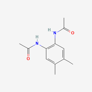 N-(2-acetamido-4,5-dimethylphenyl)acetamide