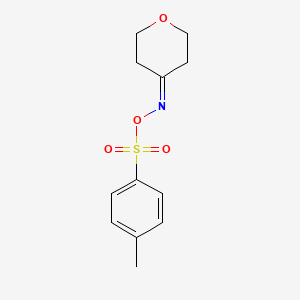 molecular formula C12H15NO4S B3014347 (氧杂-4-亚基)氨基-4-甲基苯-1-磺酸盐 CAS No. 61108-59-6